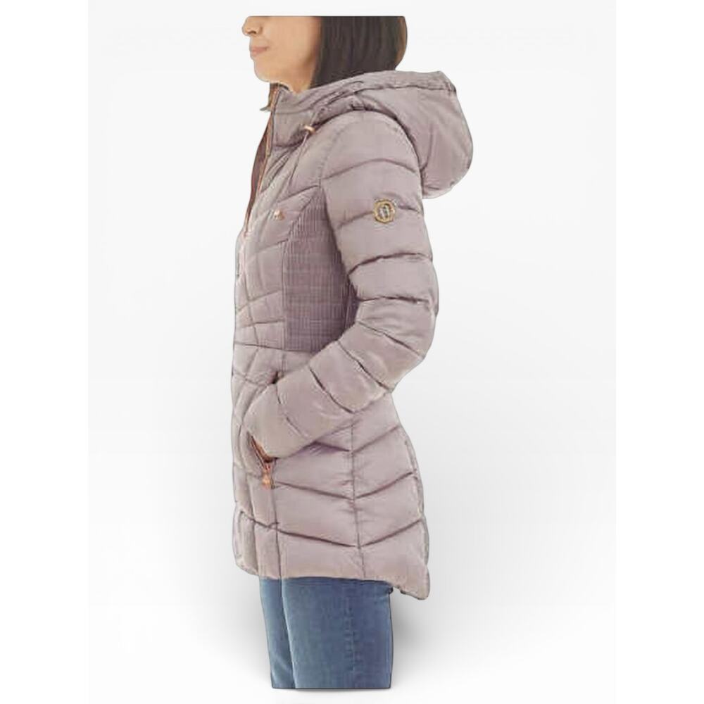 NWT Bernardo Quilted Jacket Moon Dust XS - Picture 3 of 5